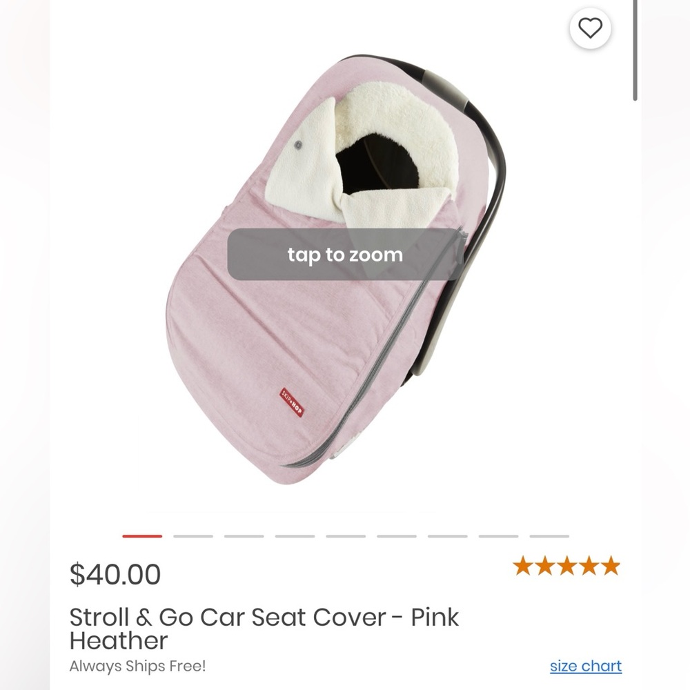 SkipHop stroller and Go Car Seat Cover
